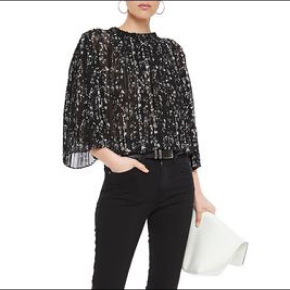 Ba&sh pleated top *like new! - Picture 2 of 9